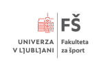 Logotip Univerze v Ljubljani Fakultete za šport