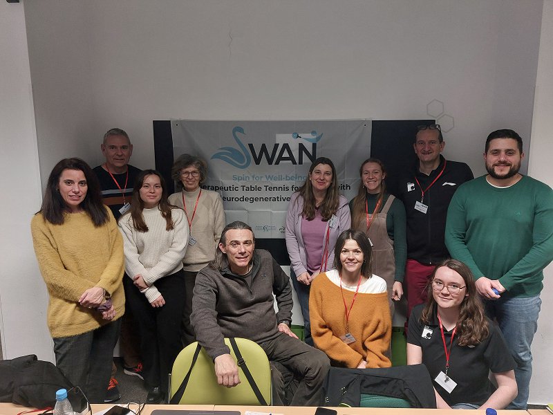 Udeleženci sestanka Erasmus+ SWAN na skupinski fotografiji