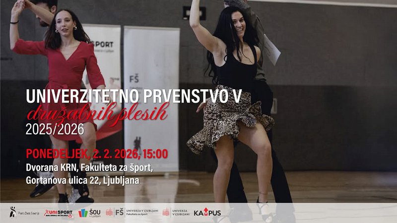 Vabilo na Univerzitetno prvenstvo v družabnih plesih Vabilo na Univerzitetno prvenstvo v družabnih plesih