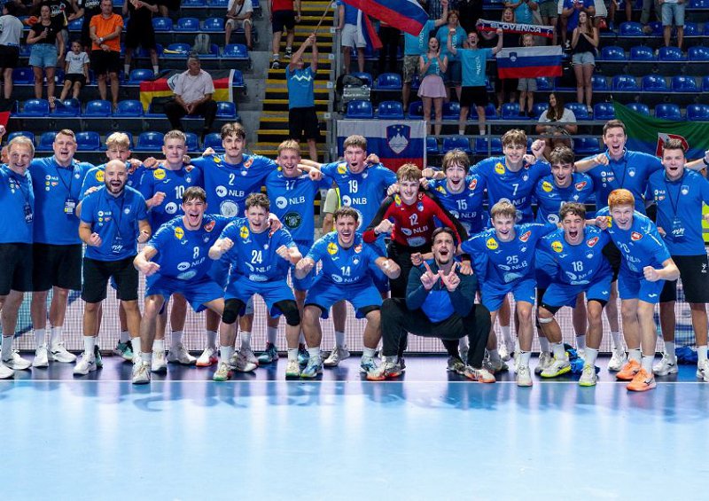 Slovenska reprezentanca U18 na evropskem prvenstvu v Beogradu