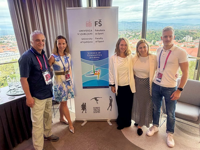 Predstavniki Fakultete za šport na konferenci Smarter Gymnastics 