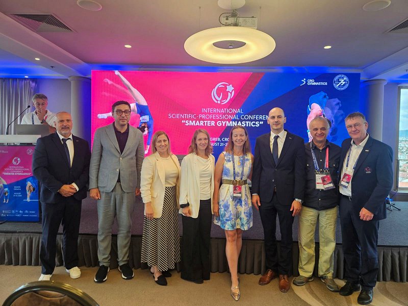 Predstavniki Fakultete za šport na konferenci Smarter Gymnastics 